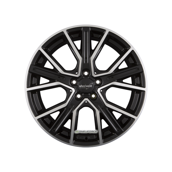 2DRV BY WHEELWORLD - WH34 SCHWARZ HOCHGLANZPOLIERT 9X21 LK:5/112 ET:30 ML:66,6
